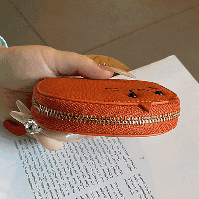 Etui na karty PU Leather Cute Cat