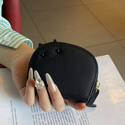 Etui na karty PU Leather Cute Cat