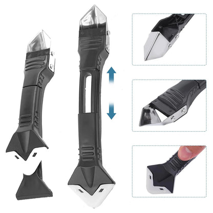 🔥 Narzędzie 3 w 1 do silikonu i fug, zestaw uniwersalny