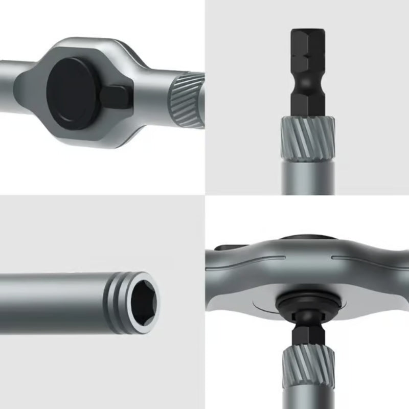 Kompaktowy zestaw wkrętaków 24 w 1