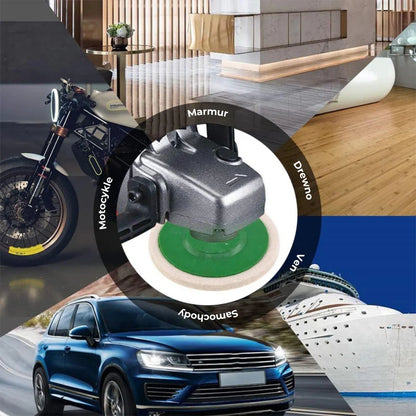 Filcowe tarcze polerskie precyzyjne (10 sztuk)