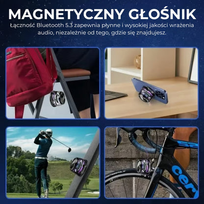 Magnetyczny głośnik Bluetooth