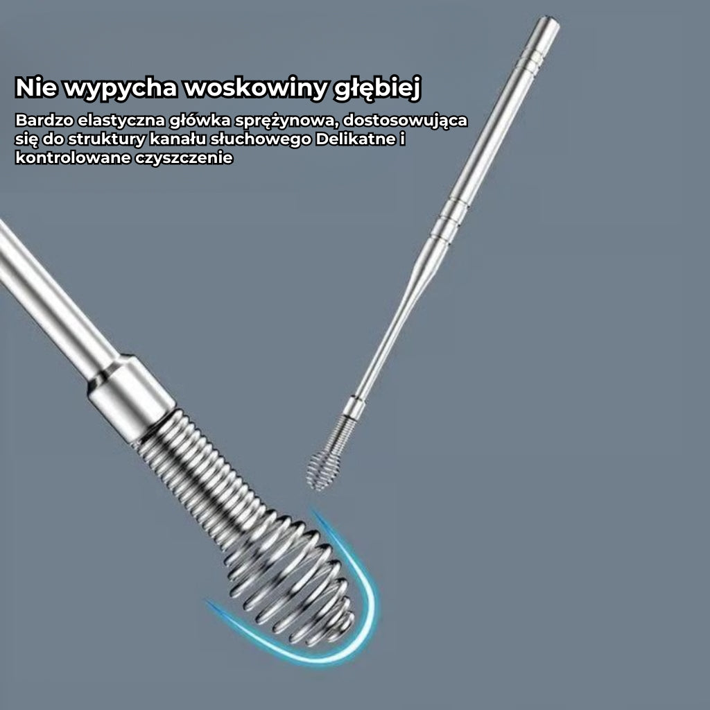 Zestaw do czyszczenia uszu 6 w 1 z etui