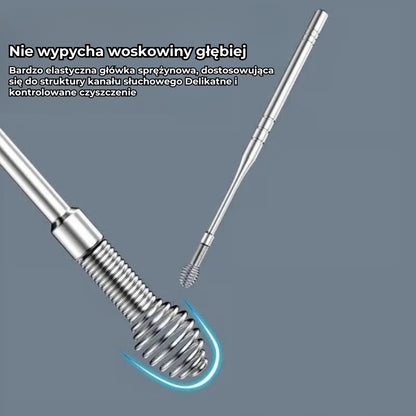 Zestaw do czyszczenia uszu 6 w 1 z etui