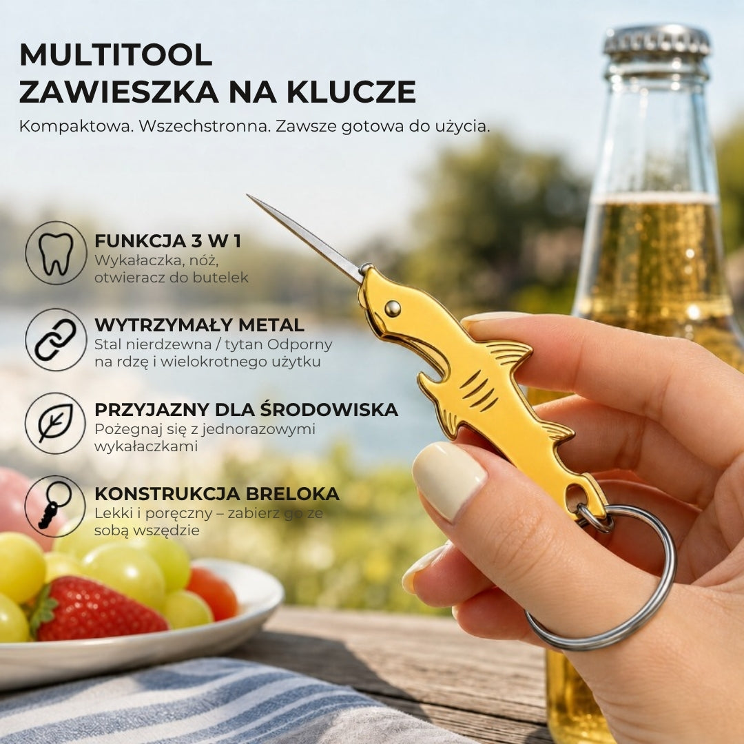 Multifunkcyjne narzędzie 3 w 1 „Rekin” do kluczy