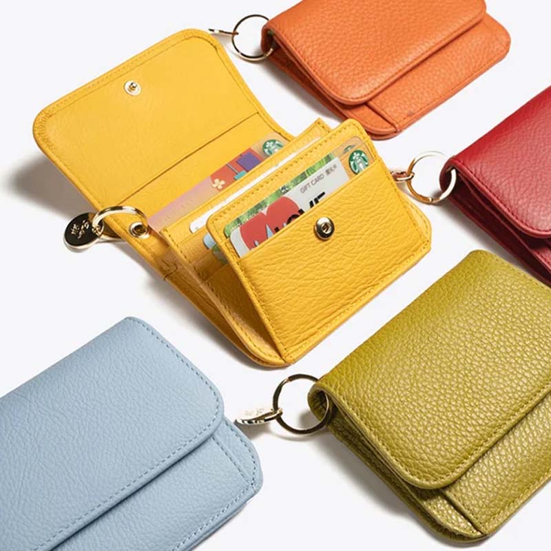 Portfel damski ze skóry PU