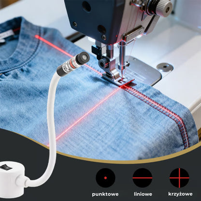 ✨ Laserowa prowadnica do maszyny do szycia
