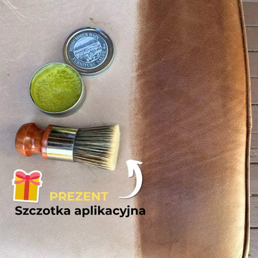 Krem do renowacji skóry i drewna – szybkie, natychmiastowe działanie + GRATIS aplikator