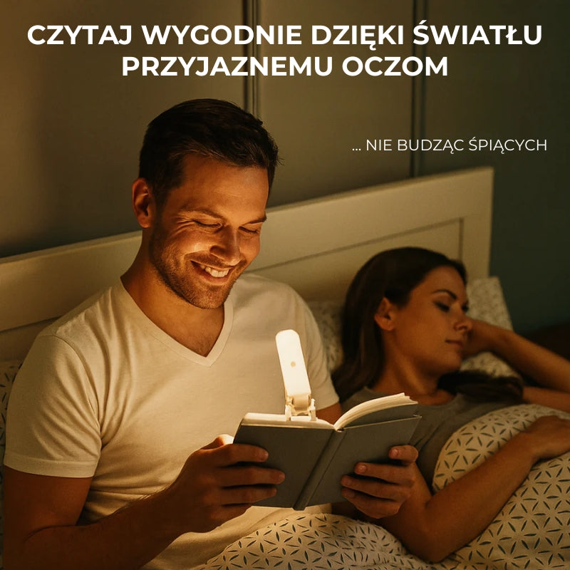 Lampa do czytania Libro Partner ✨ Magia czytania gdziekolwiek i kiedy chcesz