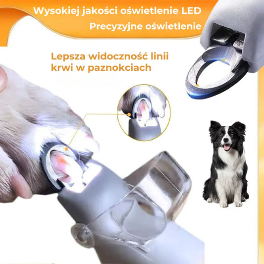 LED obcinacz do paznokci dla zwierząt domowych