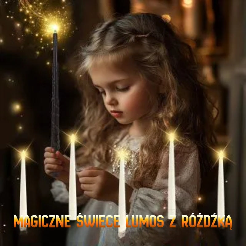 Magiczne świece unoszące się w powietrzu (10 szt.)