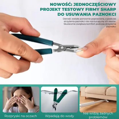 Zestaw do obcinania paznokci zapobiegający wrastaniu paznokci