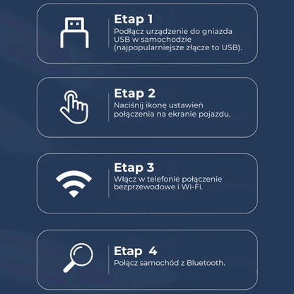 Mini Bezprzewodowy Adapter Carplay