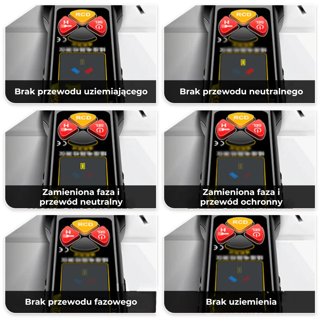 Inteligentny tester napięcia 5 w 1