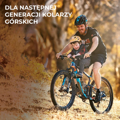 Fotelik rowerowy dla dziecka - mocowanie przednie