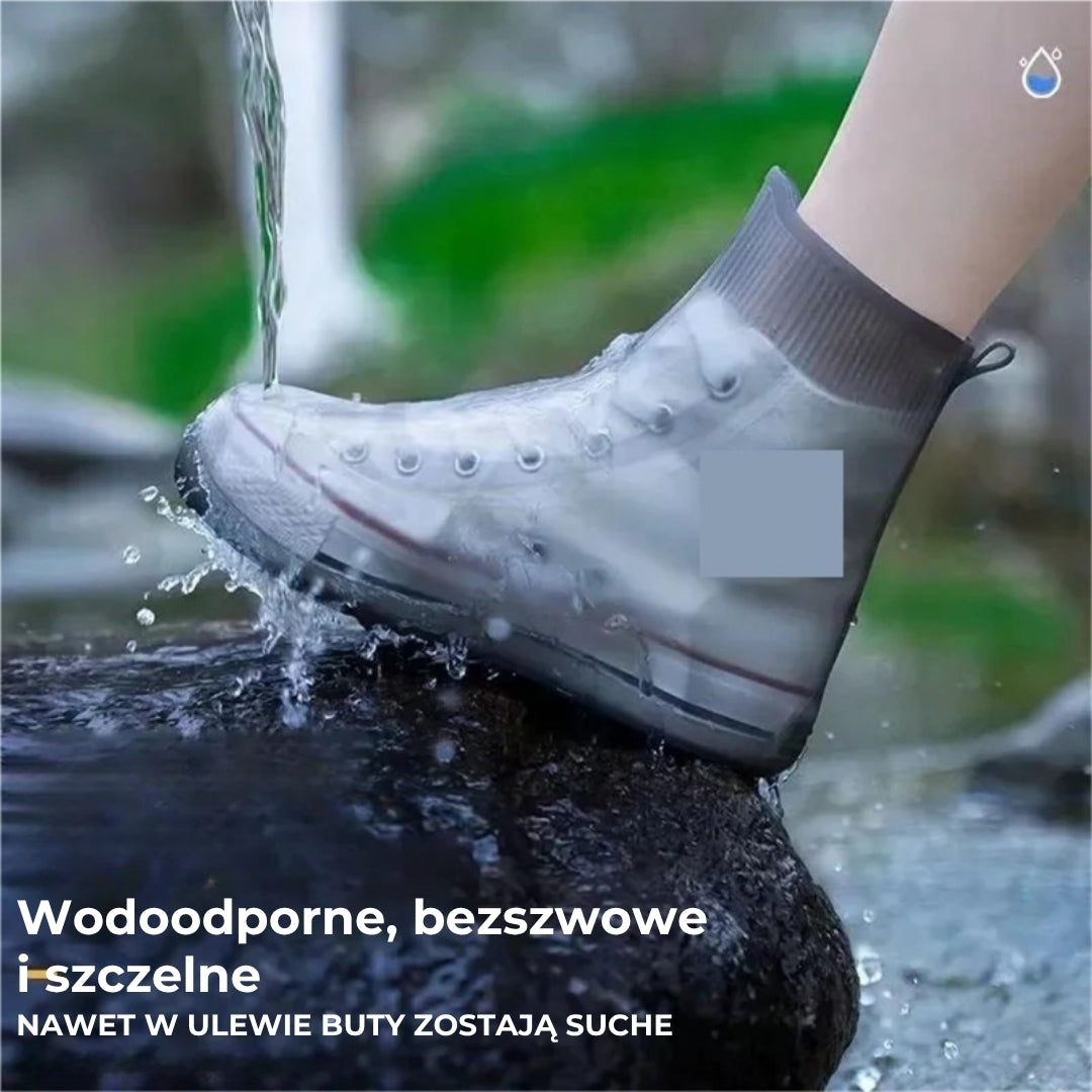 Wodoodporne silikonowe nakładki ochronne na buty