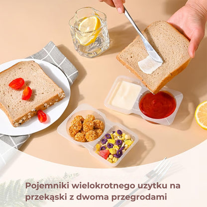Wielokrotnego użytku pojemnik na przekąski – ekologiczny i praktyczny