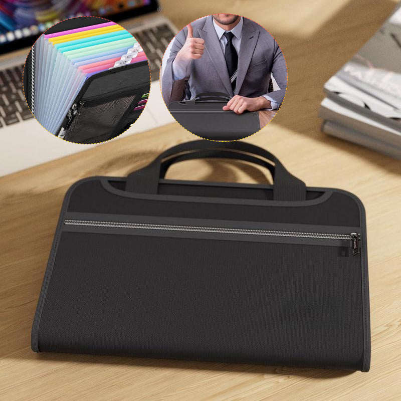 Duży, ognioodporny segregator A4 z uchwytem