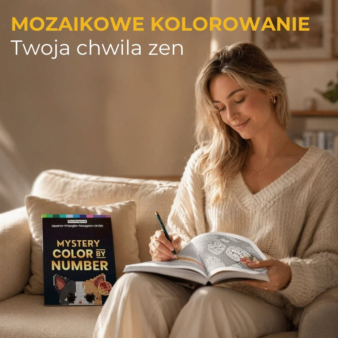 Kolorowanka „Mozaika” z numerami