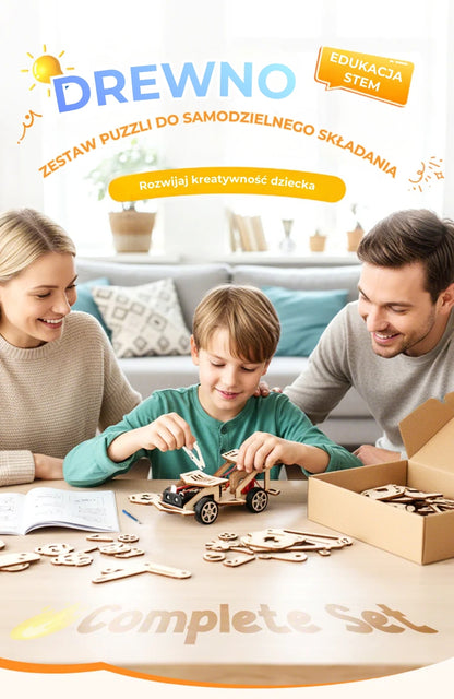 Kreatywne zabawki techniczne STEM