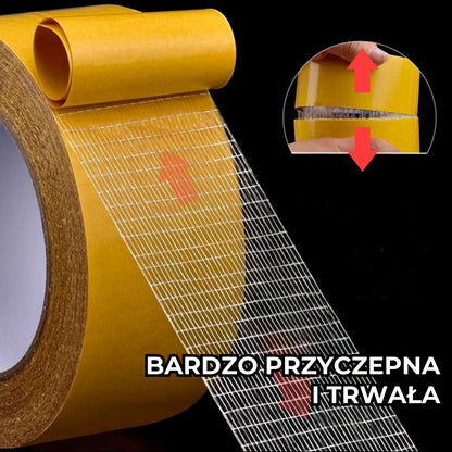 Dwustronna taśma siatkowa