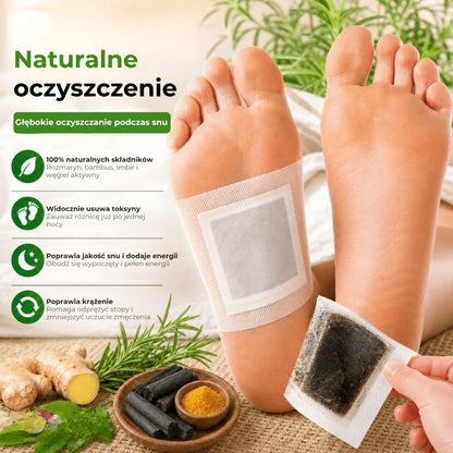 Plastry na stopy z rozmarynem i imbirem (10 szt.)