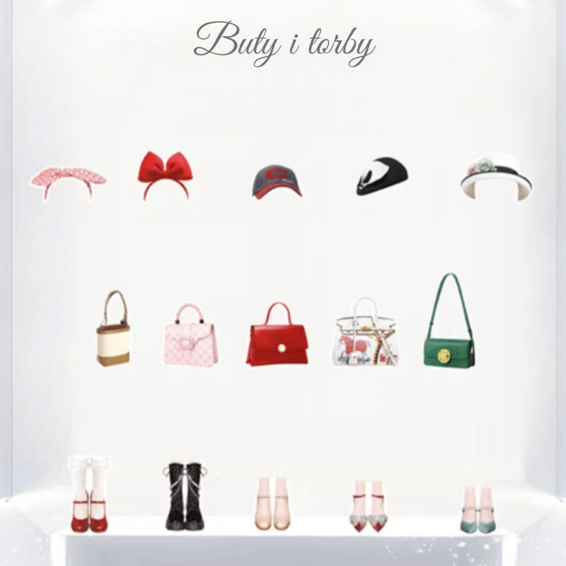 Magnetyczna książka z ubraniami dla księżniczek