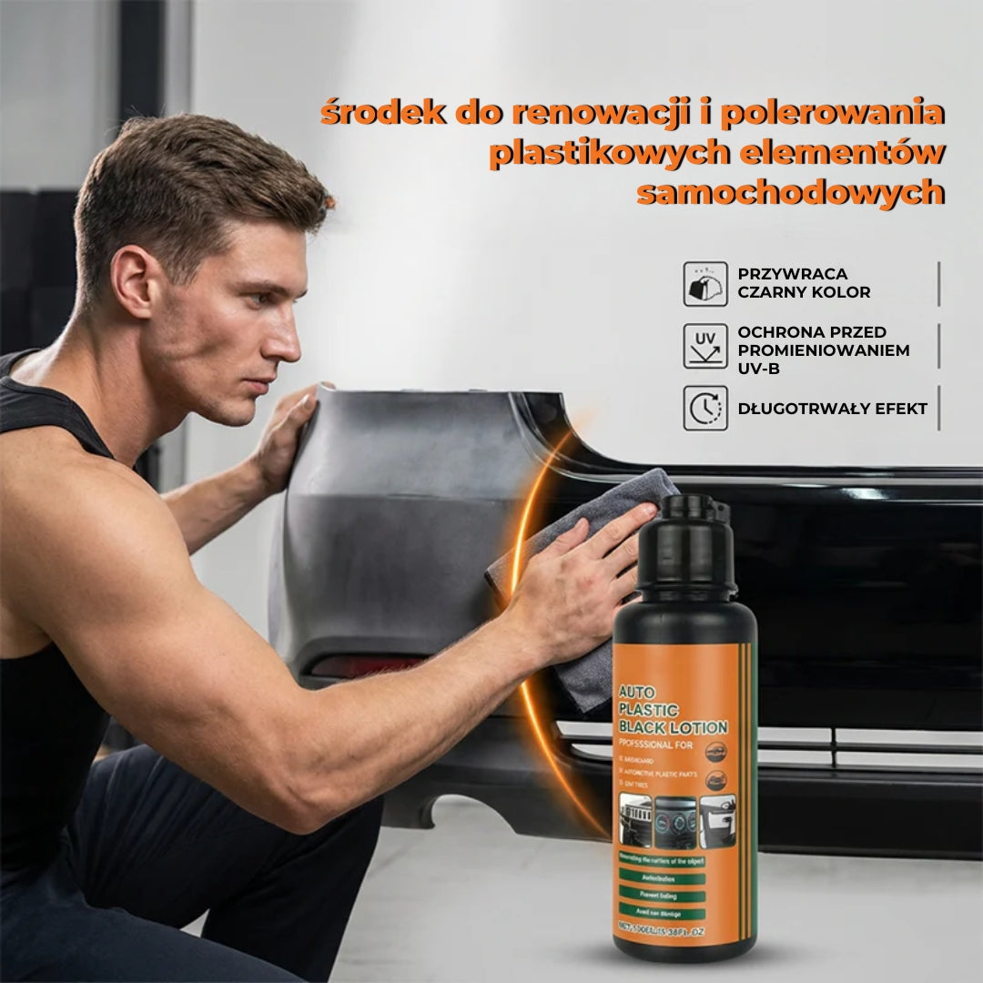 Środek do polerowania tworzyw sztucznych w samochodzie
