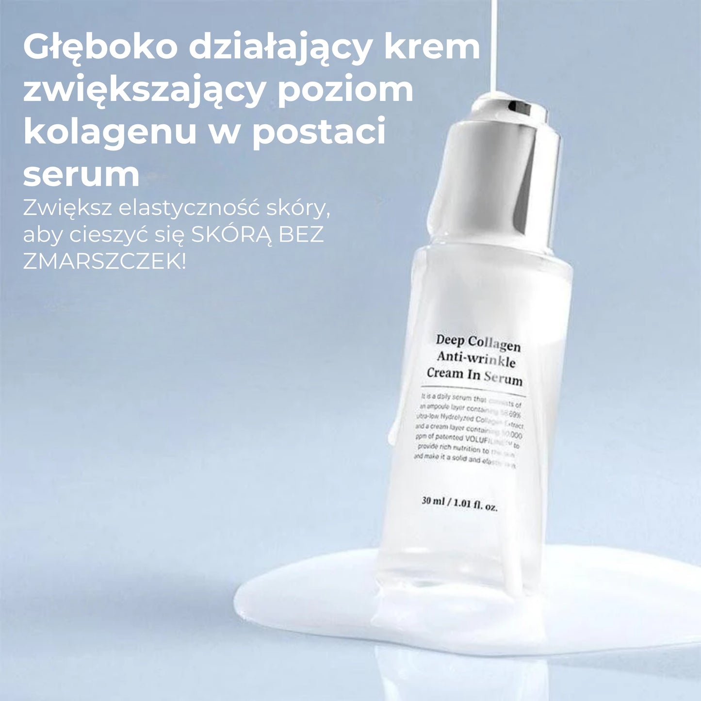 Krem przeciwzmarszczkowy zwiększający poziom kolagenu