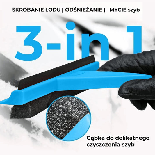Skrobaczka do lodu i szronu 3 w 1