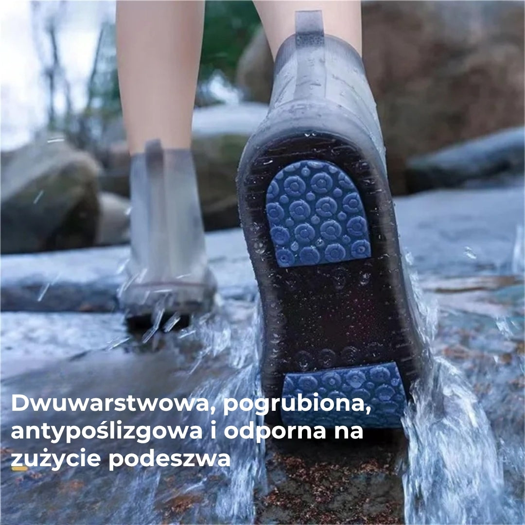 Wodoodporne silikonowe nakładki ochronne na buty