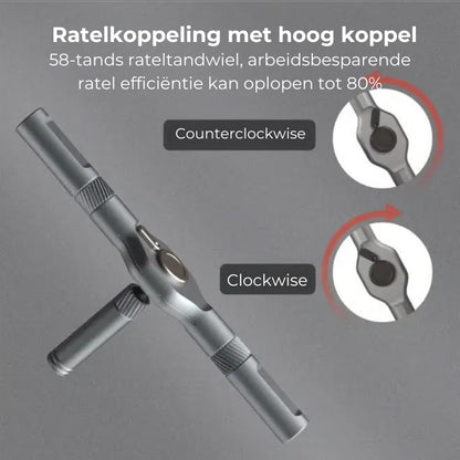 Kompaktowy zestaw wkrętaków 24 w 1