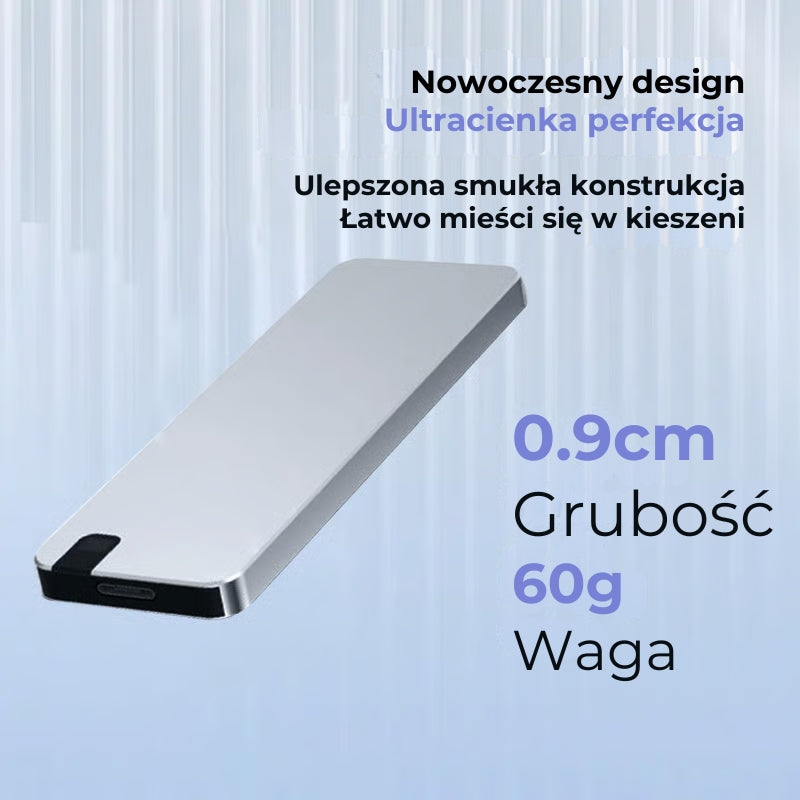 Zewnętrzna pamięć masowa o dużej prędkości dzięki USB 3.0