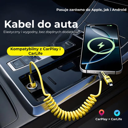 Szybka ładowarka sprężynowa 4 w 1 (kabel 65W)