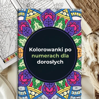 Kolorowanka „Koloruj według numerów” dla dorosłych