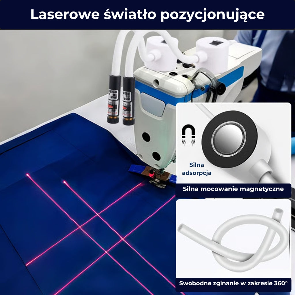 ✨ Laserowa prowadnica do maszyny do szycia