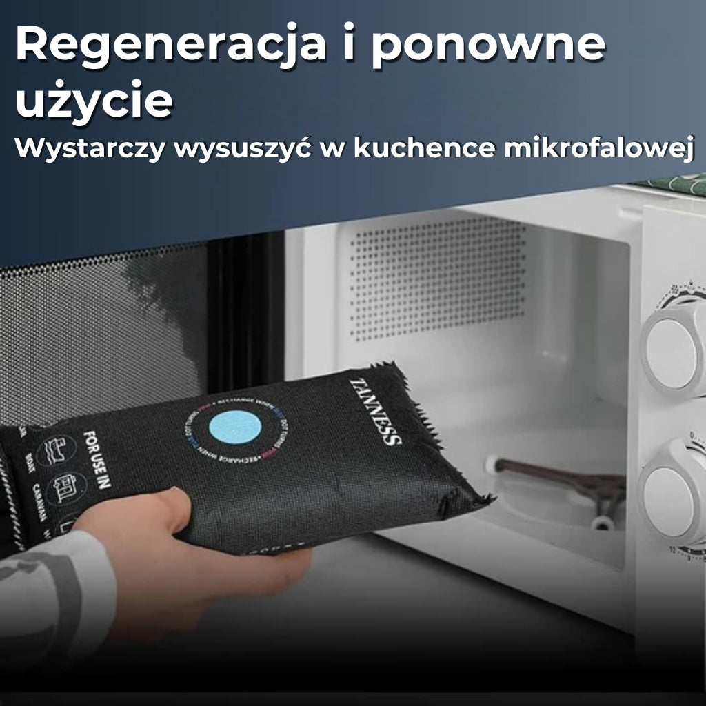 Worki osuszające z antypoślizgową podstawą, wielokrotnego użytku
