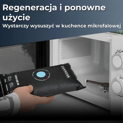 Worki osuszające z antypoślizgową podstawą, wielokrotnego użytku