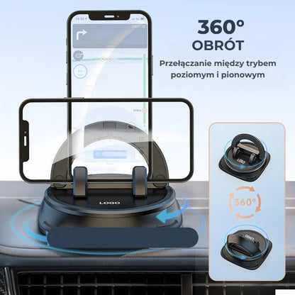 Uchwyt na Telefon z Nawigacją na Desce Rozdzielczej