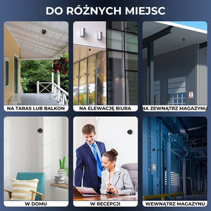 Atrapa kamery monitoringu (realistyczna)