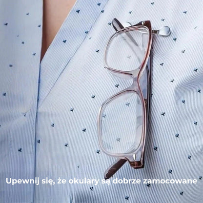 Magnetyczny uchwyt na okulary