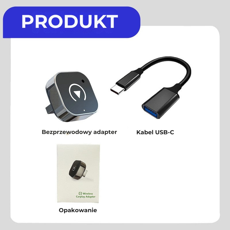 Mini Bezprzewodowy Adapter Carplay