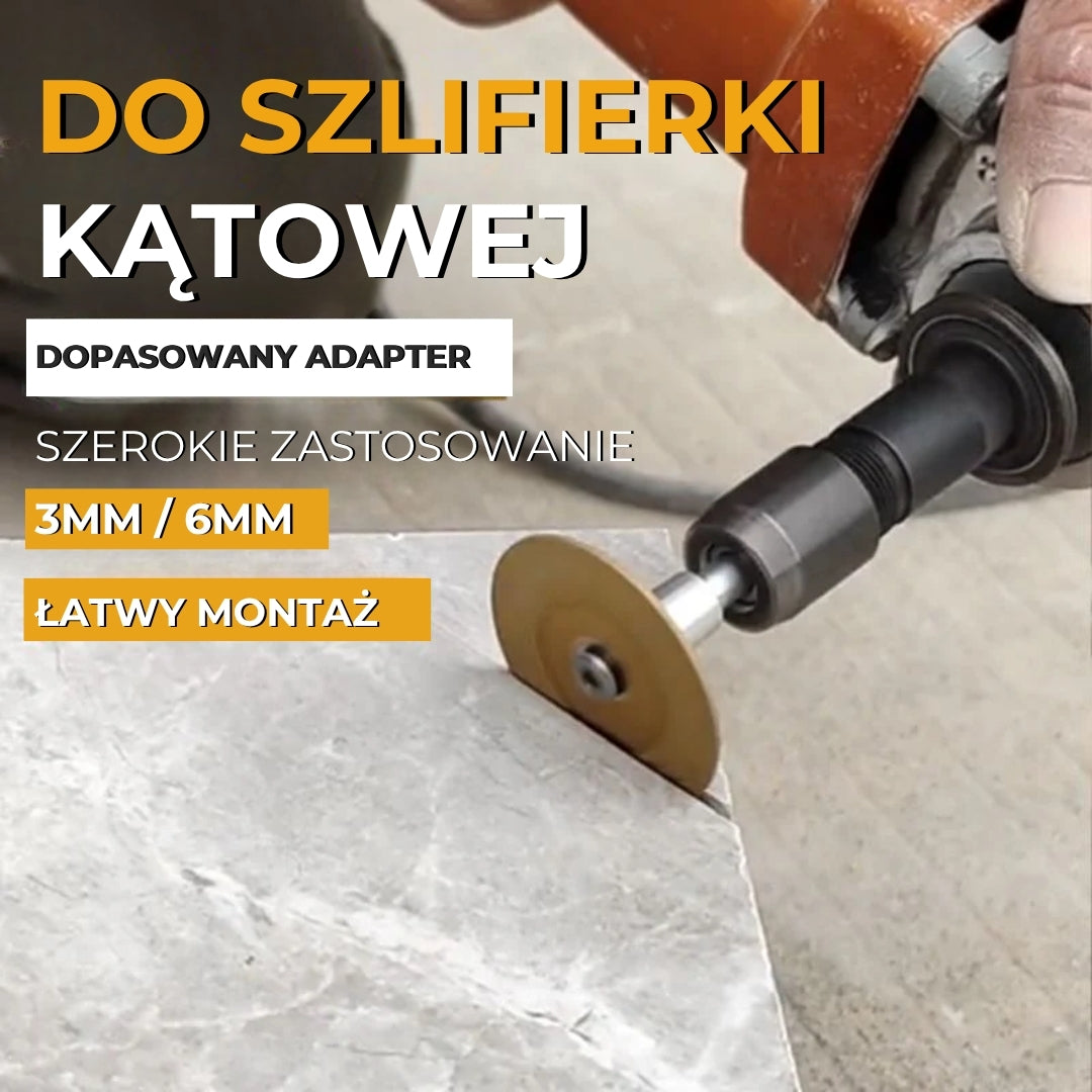 Specjalny adapter do szlifierki kątowej