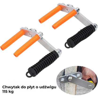 Ergonomiczny uchwyt do płyt – 2 sztuki