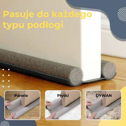 👍 Wodoodporna listwa uszczelniająca pod drzwi (izolacja akustyczna i termiczna)