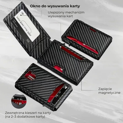 Skórzany portfel męski z ochroną RFID