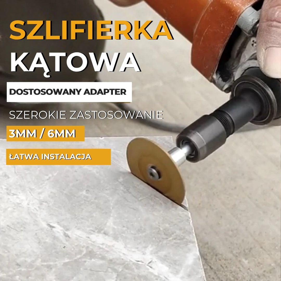 Specjalny adapter do szlifierki kątowej