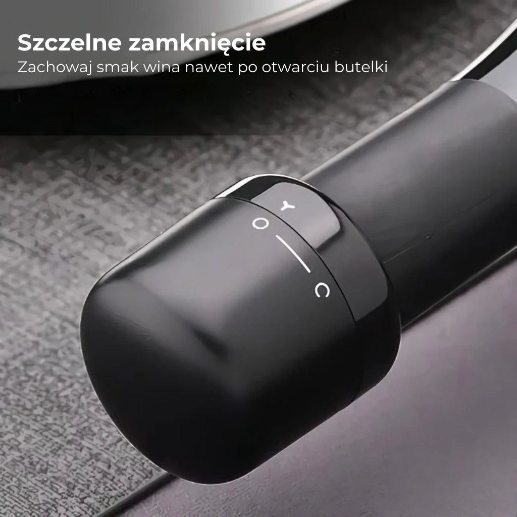 Korek próżniowy do butelek wina