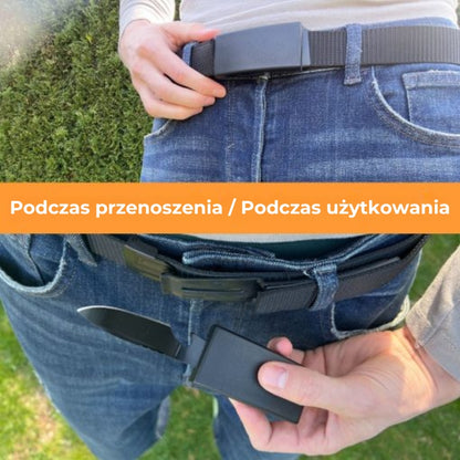 Survivalowy pas nożowy – Narzędzia outdoorowe – Rozmiar uniwersalny