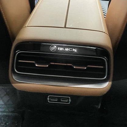 Metalowe naklejki samochodowe | zestaw 4 sztuk